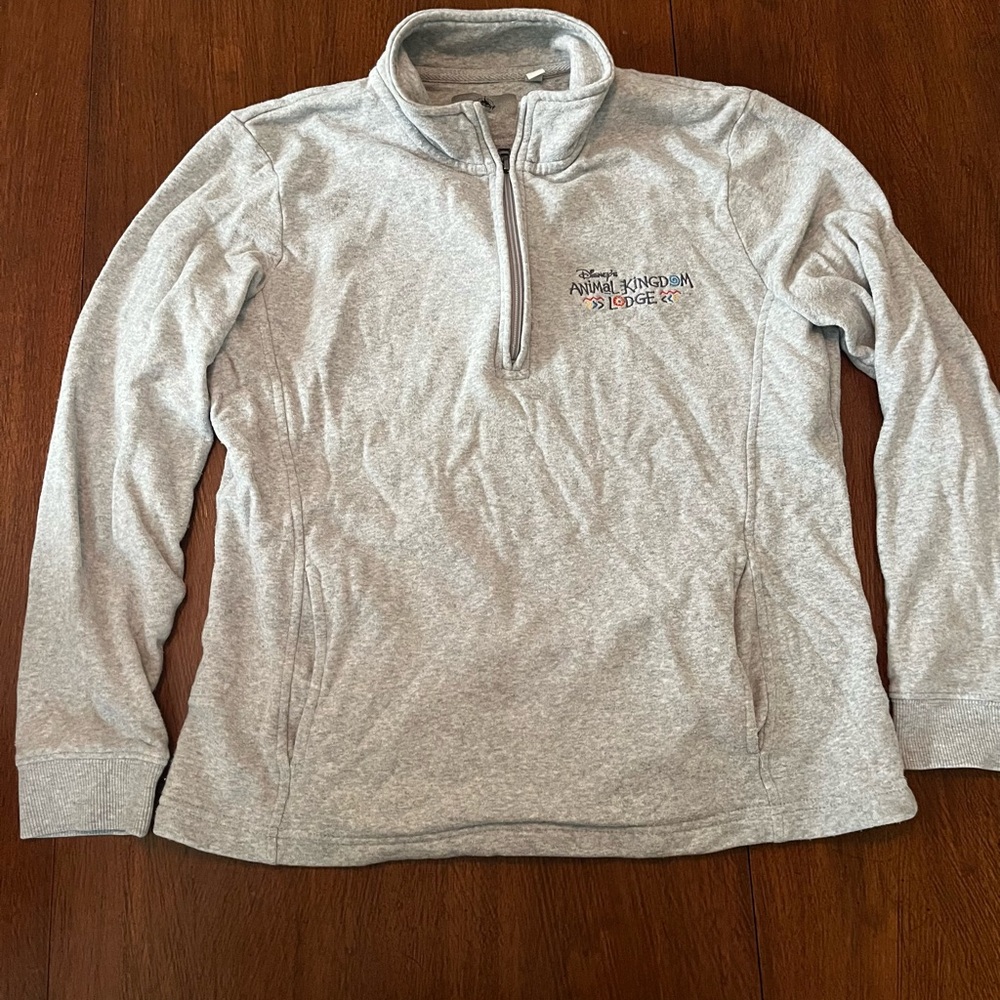 VINTAGE ANIMAL KINGDOM LODGE QUARTER ZIP